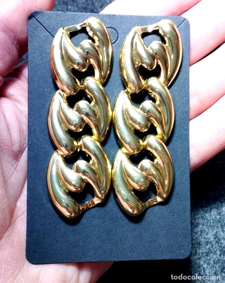 Joyeria: Bellos Pendientes largos color oro, Nuevos - Foto 1