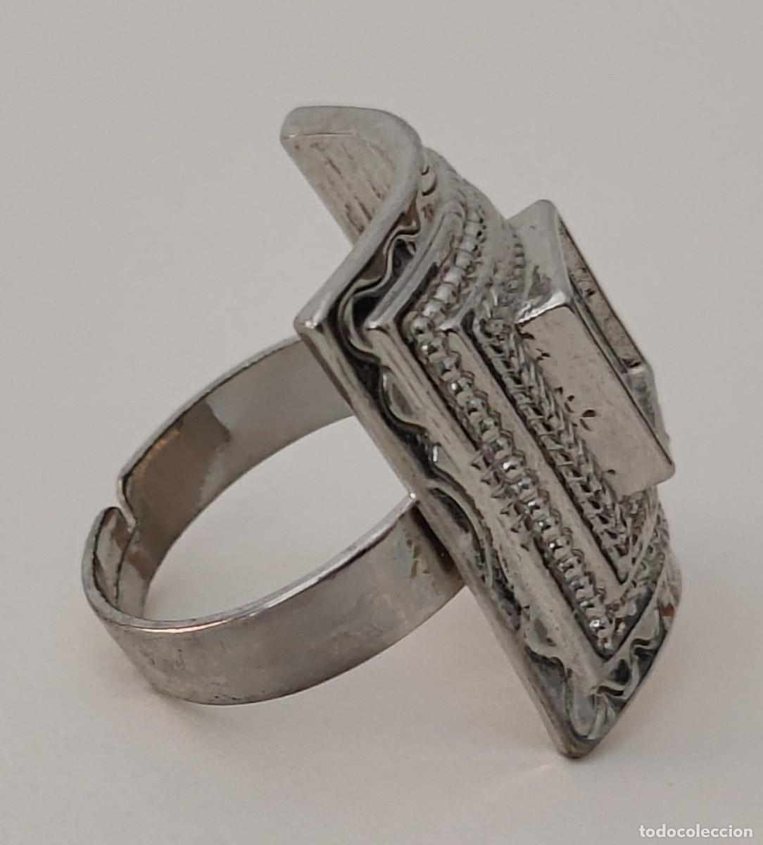 Joyeria: Anillo. Fantasia. Cuadrado. Adaptable. - Foto 1