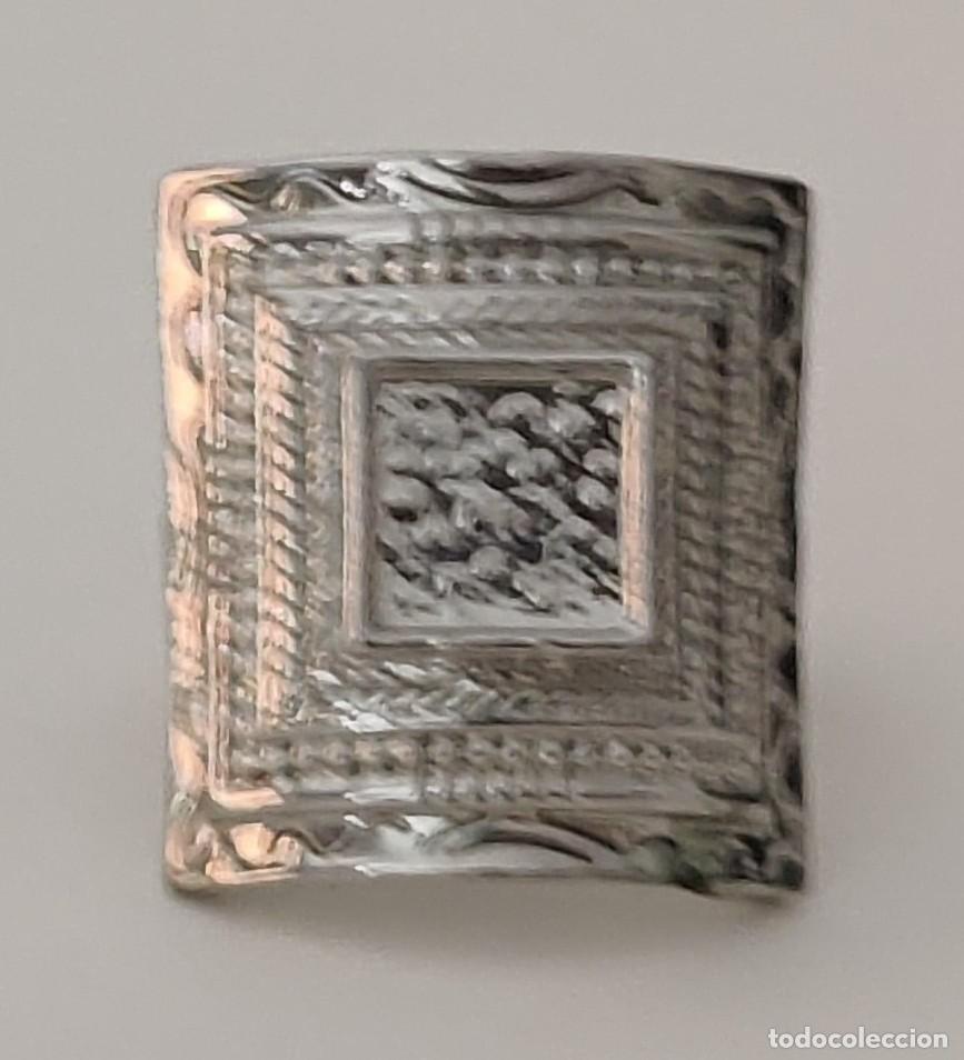 Joyeria: Anillo. Fantasia. Cuadrado. Adaptable. - Foto 3