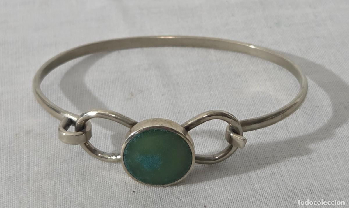 Joyeria: Pulsera de alpaca y crisocola - Foto 1