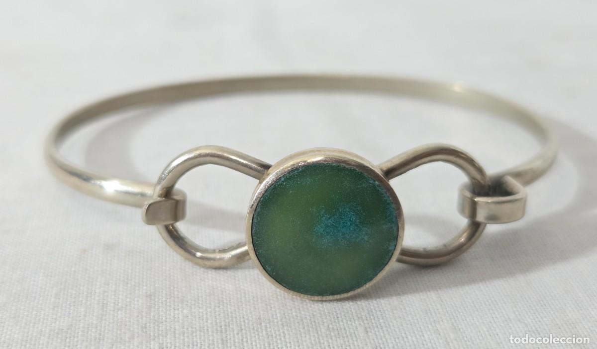 Joyeria: Pulsera de alpaca y crisocola - Foto 4