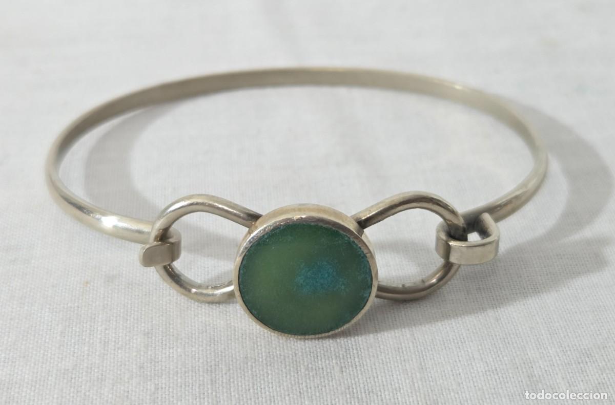 Joyeria: Pulsera de alpaca y crisocola - Foto 5