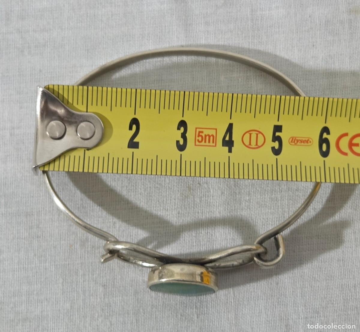Joyeria: Pulsera de alpaca y crisocola - Foto 6
