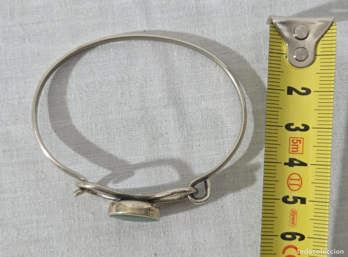 Joyeria: Pulsera de alpaca y crisocola - Foto 7