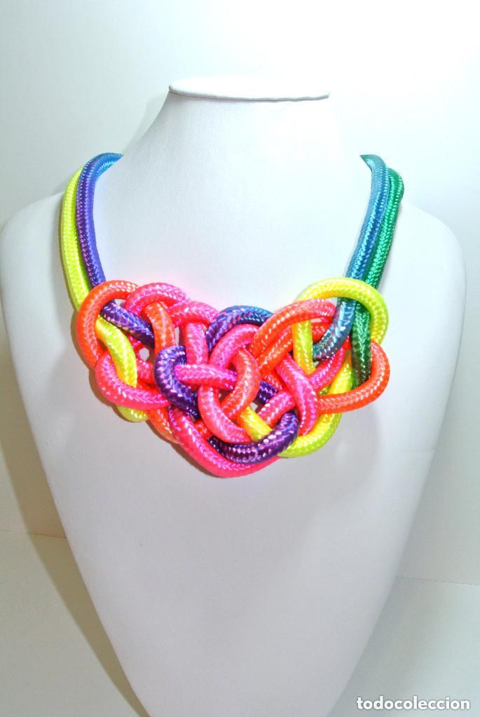 Joyeria: Collar corto espectacular multicolor, A&ntilde;o 2000, Nuevo - Foto 1