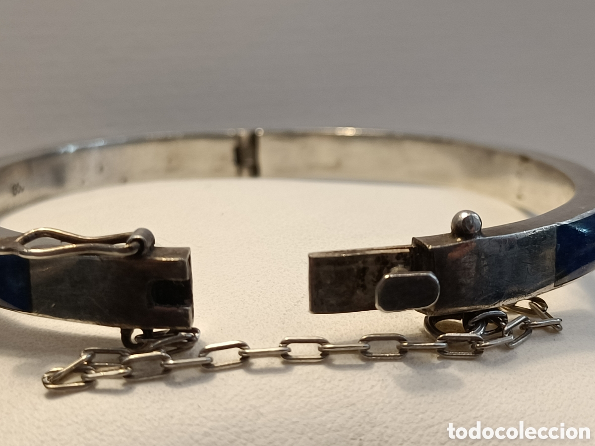 Joyeria: Pulsera de plata y lapisl&aacute;zuli. - Foto 11