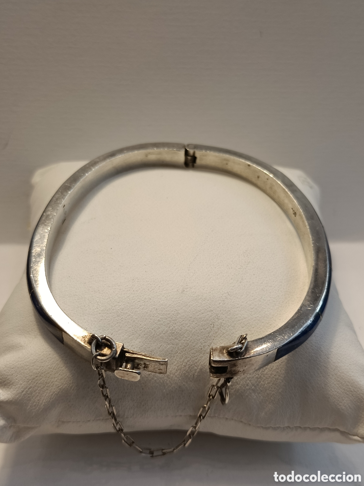 Joyeria: Pulsera de plata y lapisl&aacute;zuli. - Foto 12