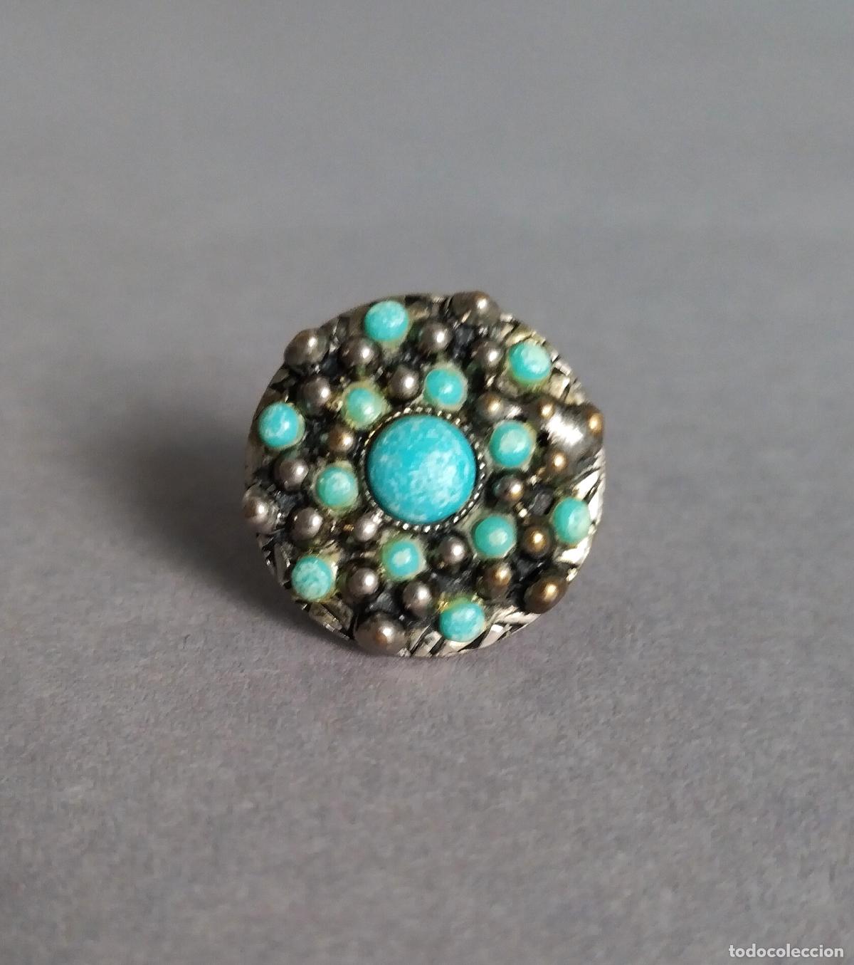 Joyeria: Anillo plateado antiguo. - Foto 2