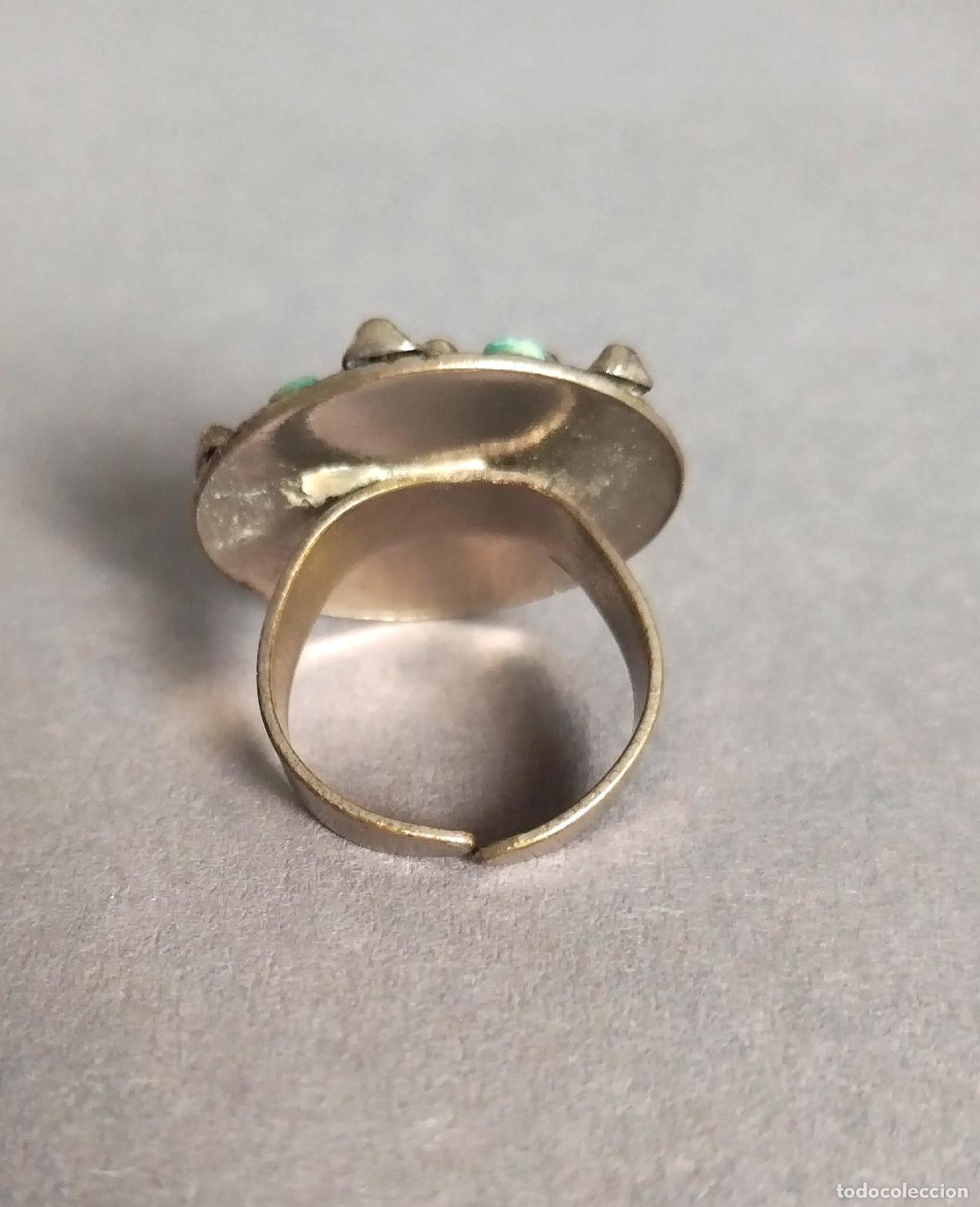 Joyeria: Anillo plateado antiguo. - Foto 5