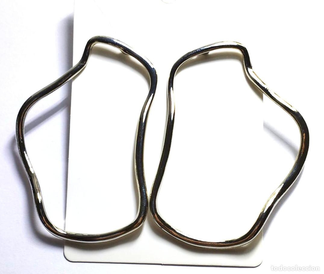 Joyeria: Pendientes largos color plata, Nuevos - Foto 1