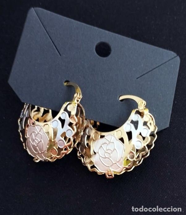 Joyeria: Pendientes color oro y plata, Nuevos - Foto 3