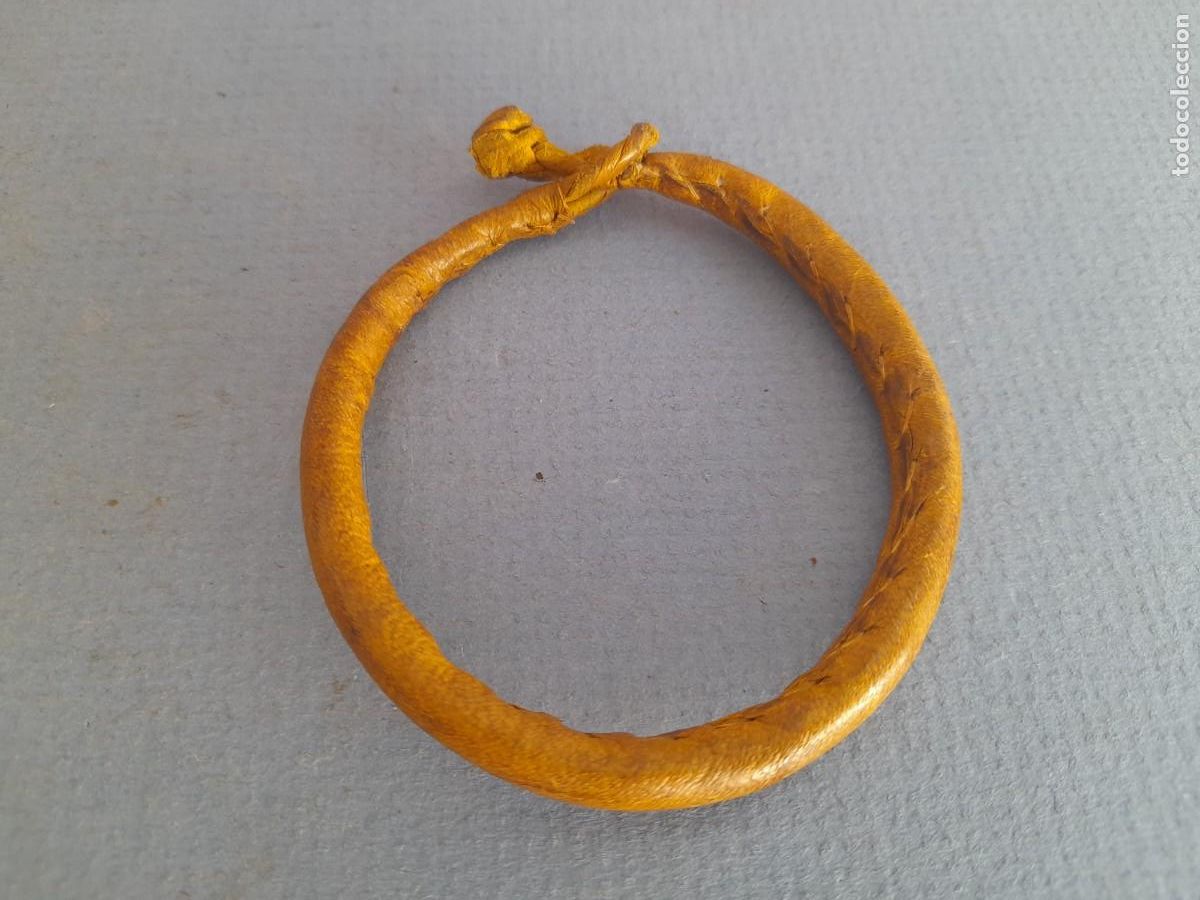 Joyeria: Pulsera africana de cuero, 23cm aprox de punta a punta - Foto 1