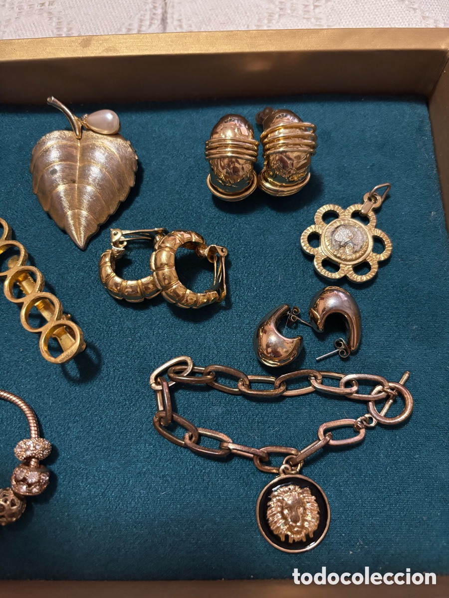 Joyeria: Lote de bisuter&iacute;a dorada - Foto 3