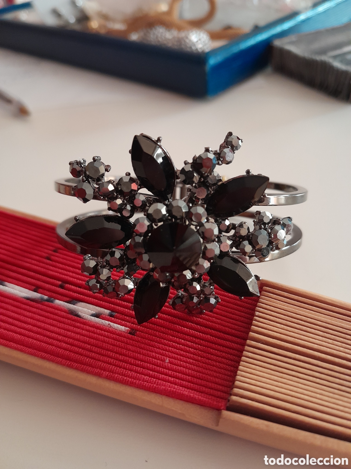 Joyeria: PULSERA ESCLAVA CON CRISTAL DE AUSTRIA - Foto 4