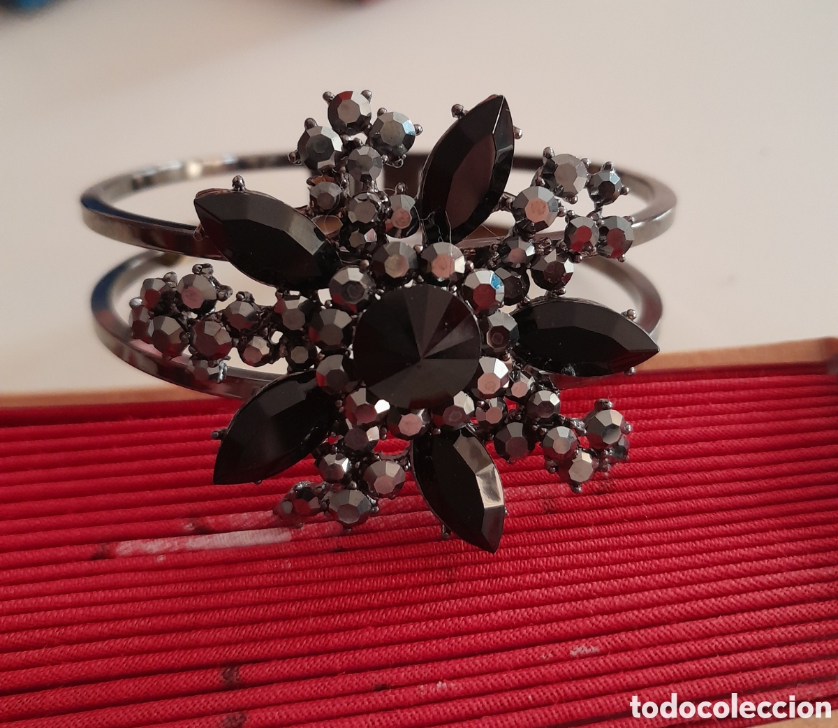 Joyeria: PULSERA ESCLAVA CON CRISTAL DE AUSTRIA - Foto 1