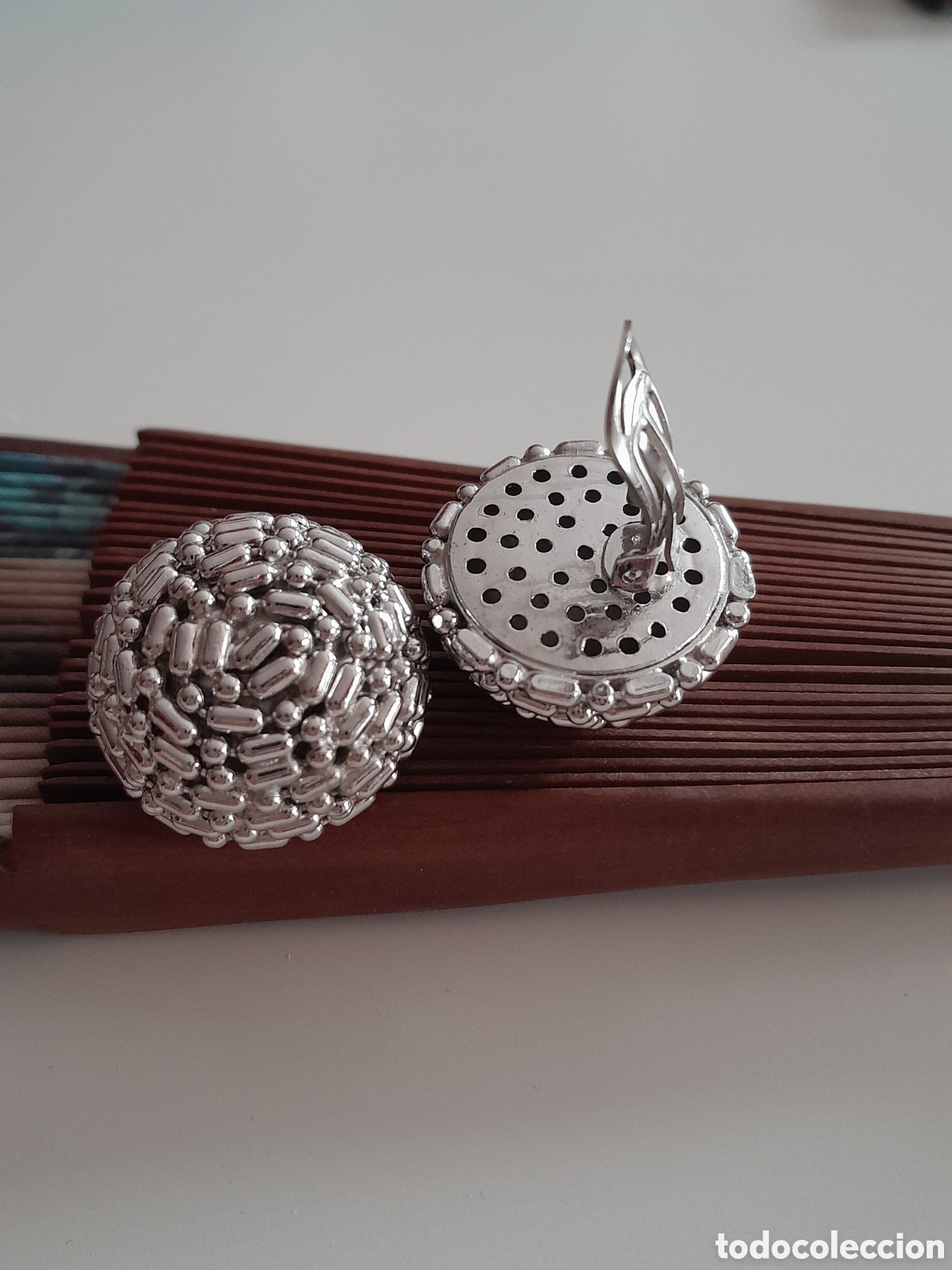 Joyeria: PENDIENTES DE BOTON CON CLIP - Foto 2