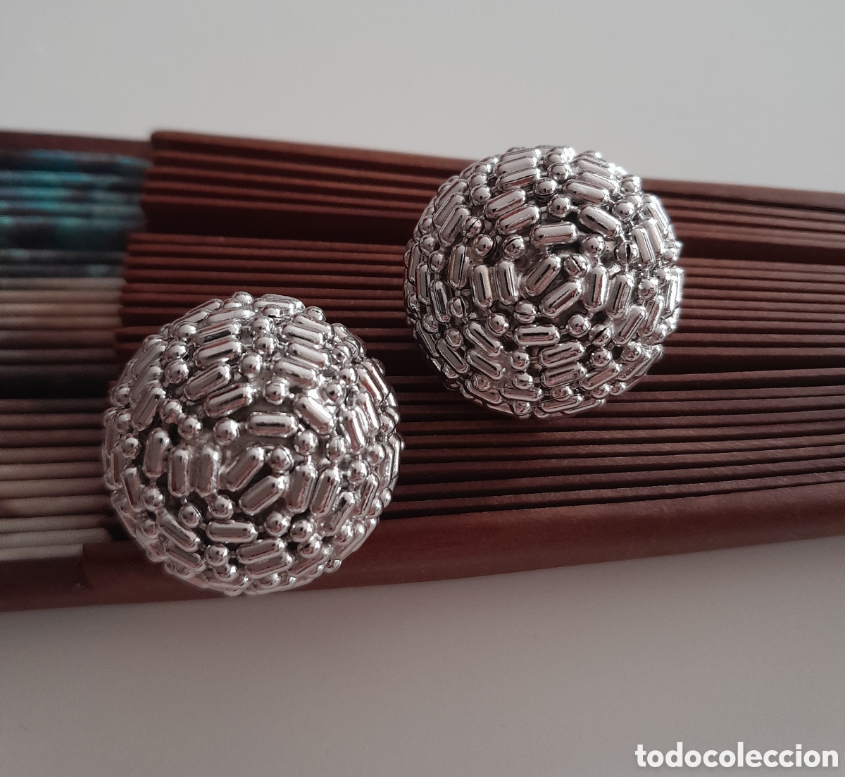 Joyeria: PENDIENTES DE BOTON CON CLIP - Foto 4