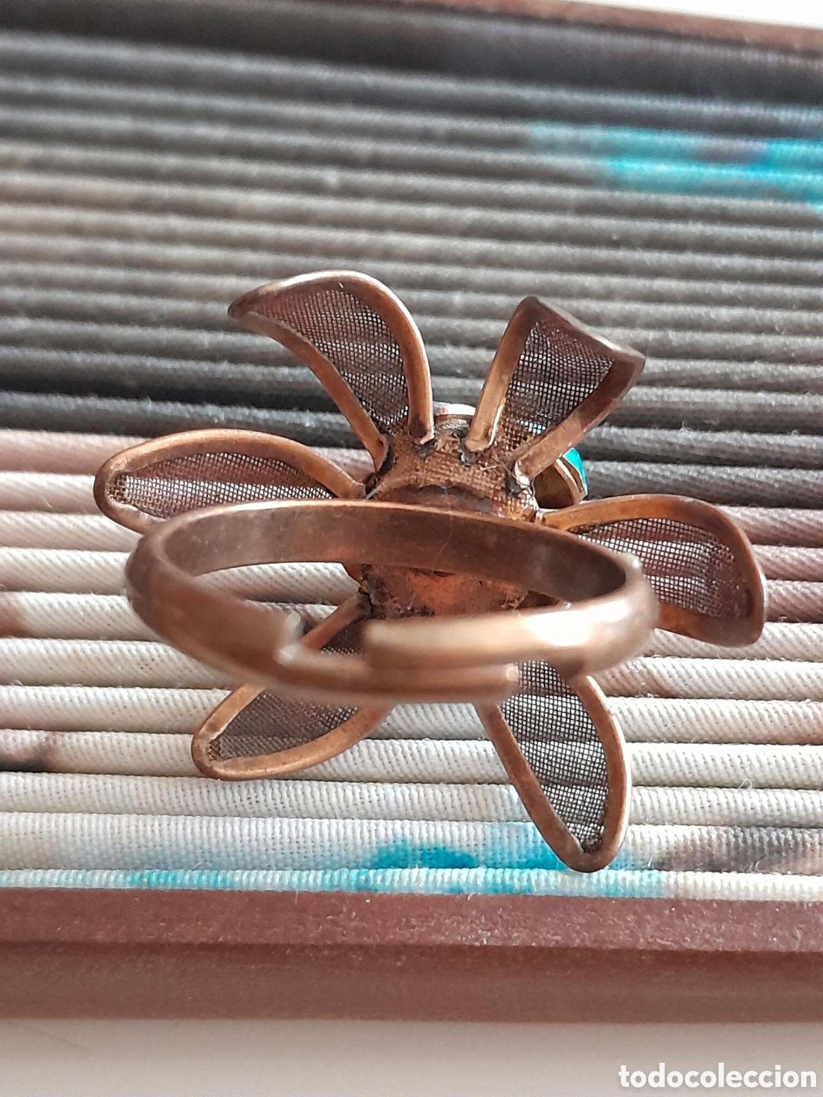 Joyeria: SORTIJA FLOR DE CRISTAL AZUL - Foto 6