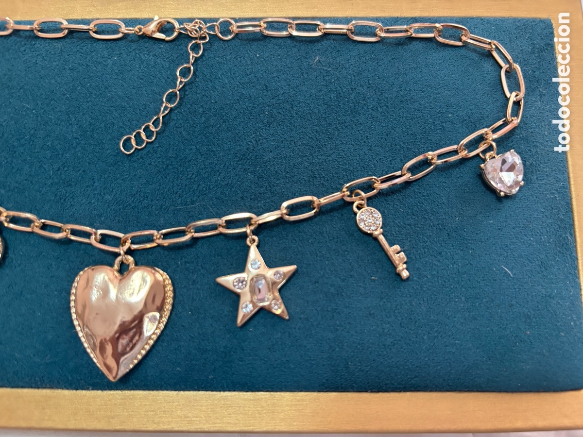 Joyeria: Gargantilla dorada vintage - Foto 3