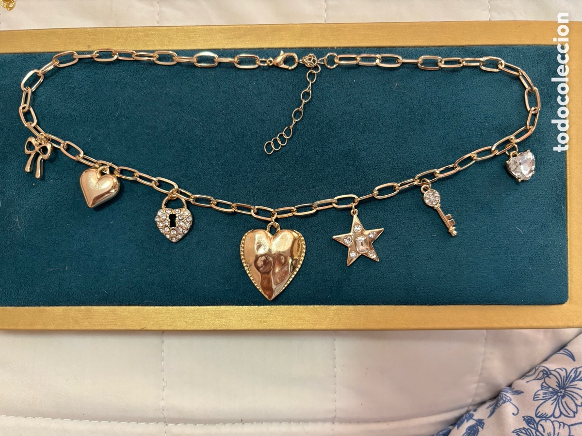 Joyeria: Gargantilla dorada vintage - Foto 1