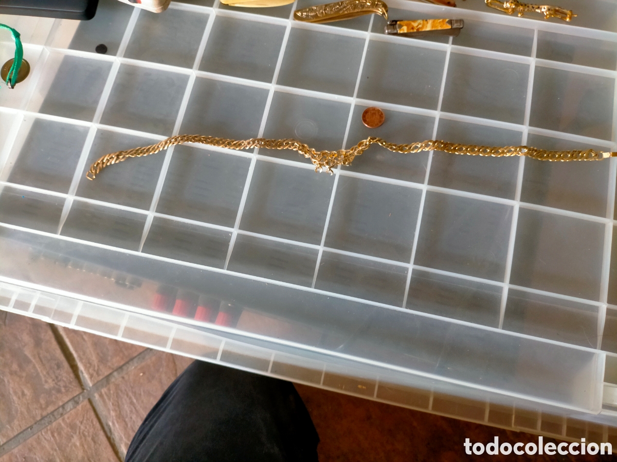 Joyeria: GARGANTILA CON CADENA DOBLE ESLAB&Oacute;N jj - Foto 5