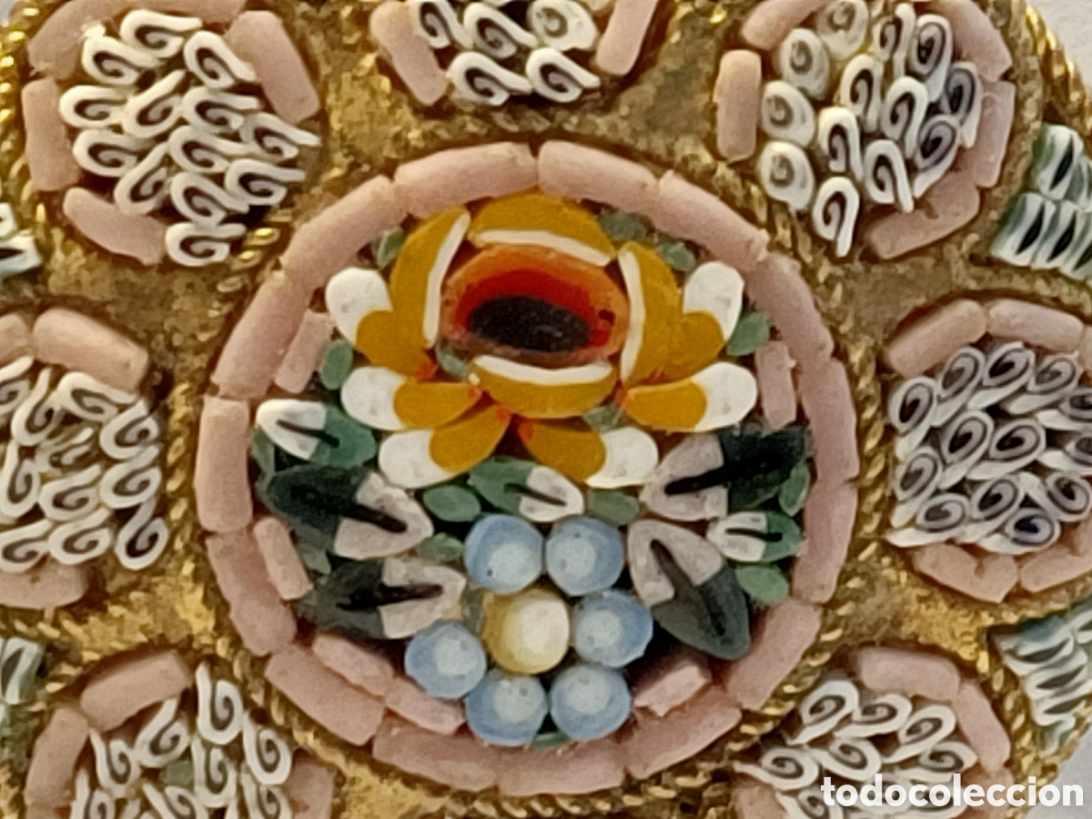 Joyeria: Broche de mini mosaico. - Foto 3