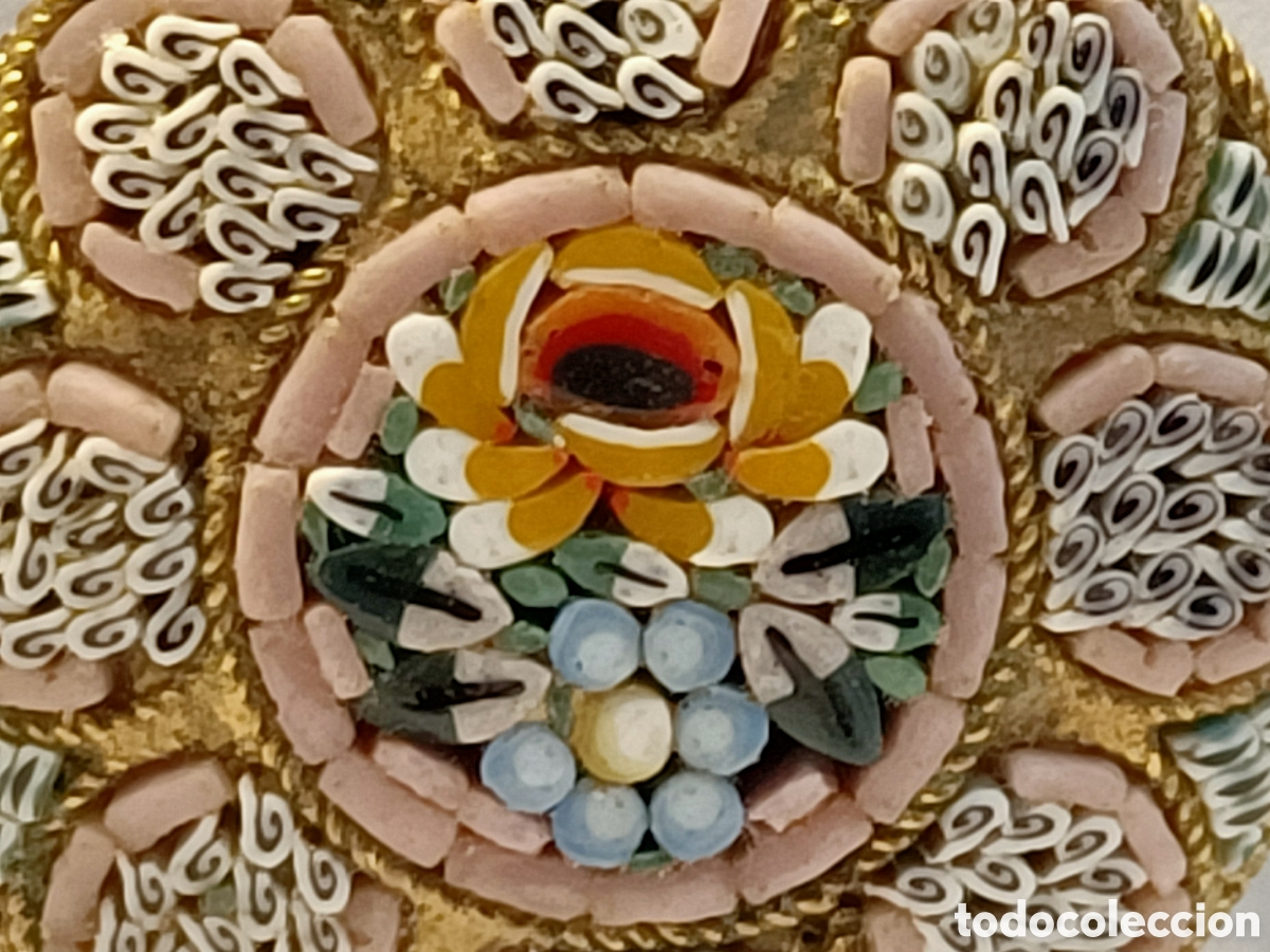 Joyeria: Broche de mini mosaico. - Foto 4