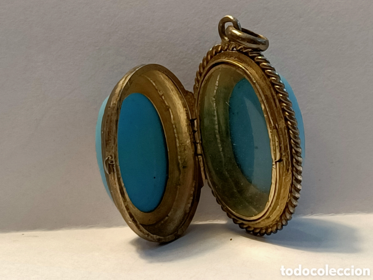 Joyeria: Colgante guardapelo antiguo. - Foto 5