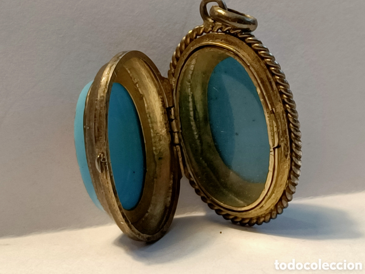 Joyeria: Colgante guardapelo antiguo. - Foto 6