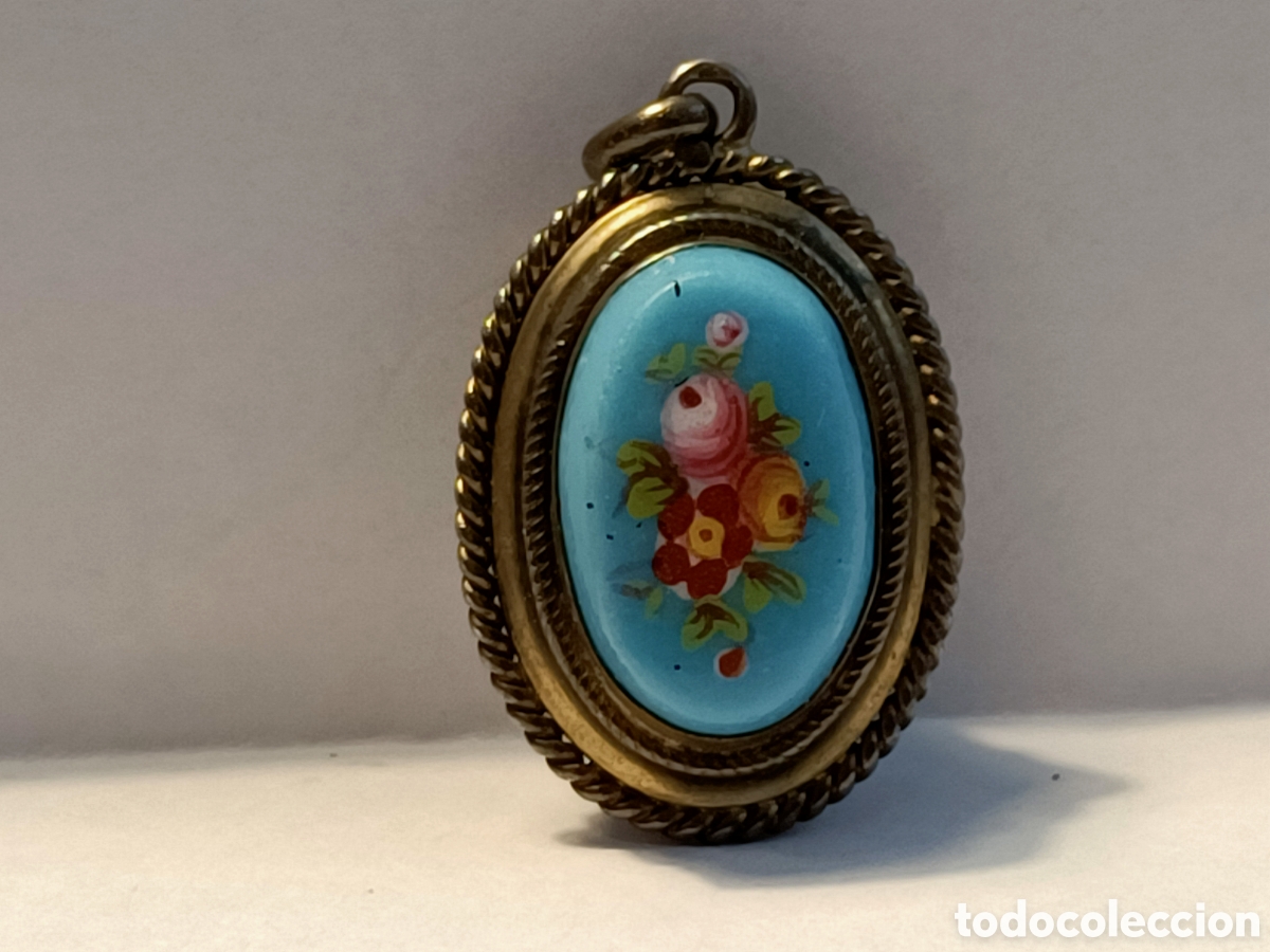 Joyeria: Colgante guardapelo antiguo. - Foto 1