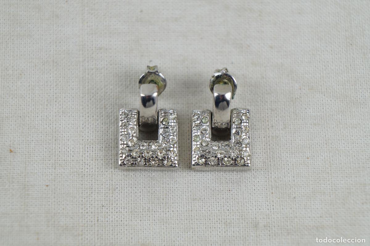 Joyeria: Pendientes cuadrados con brillantes - Foto 1
