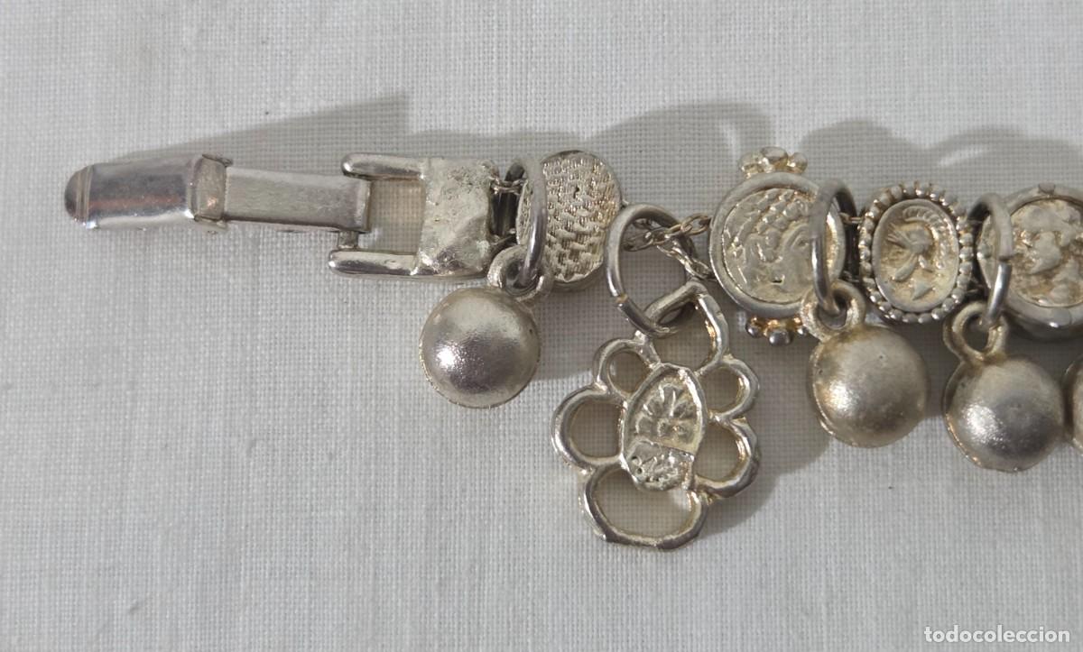 Joyeria: Pulsera de metal plateado - Foto 2