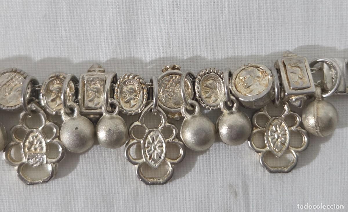 Joyeria: Pulsera de metal plateado - Foto 6