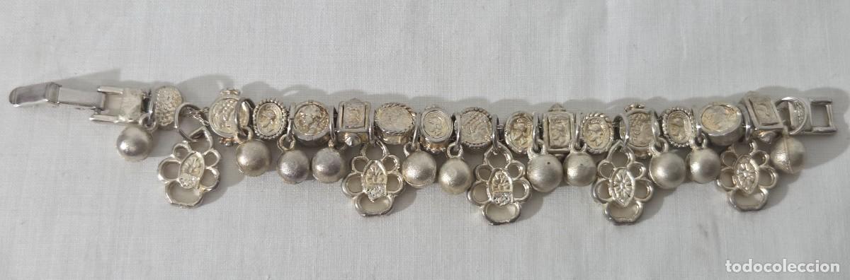 Joyeria: Pulsera de metal plateado - Foto 8