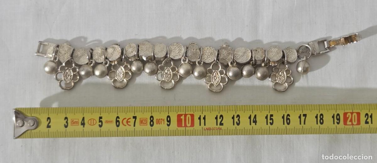 Joyeria: Pulsera de metal plateado - Foto 10