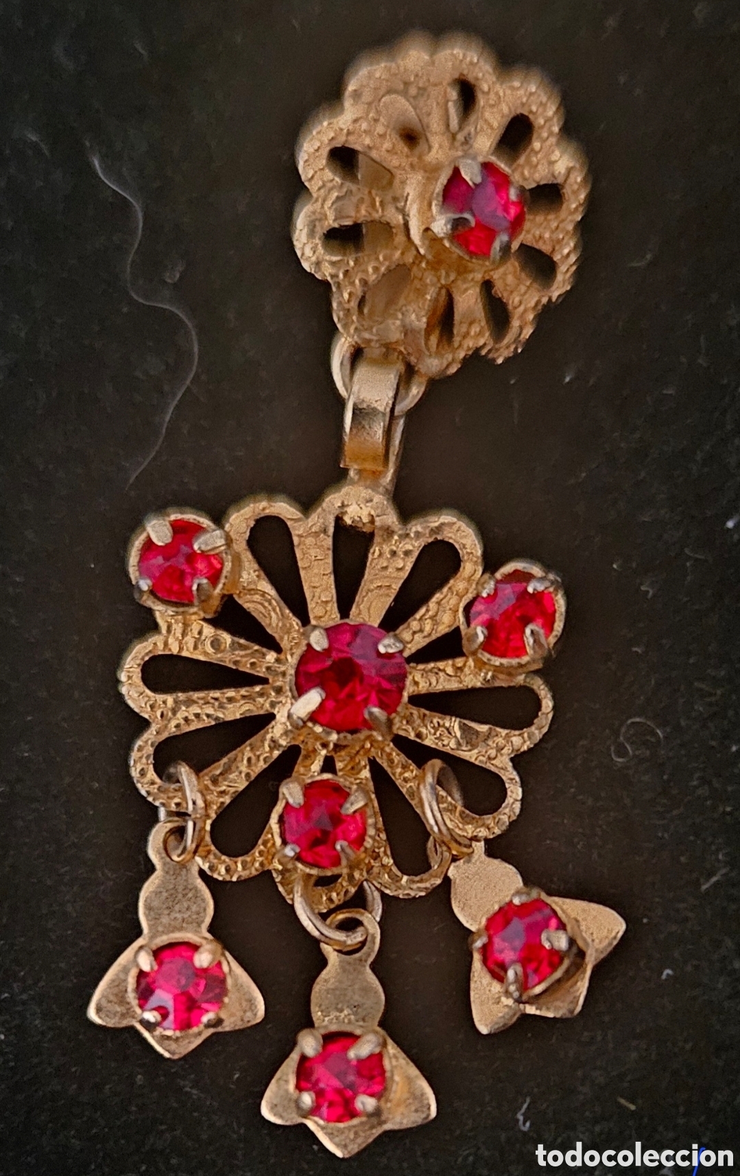 Joyeria: ORIGINAL CONJUNTO DE BROCHE Y JUEGO DE PENDIENTES - Foto 3