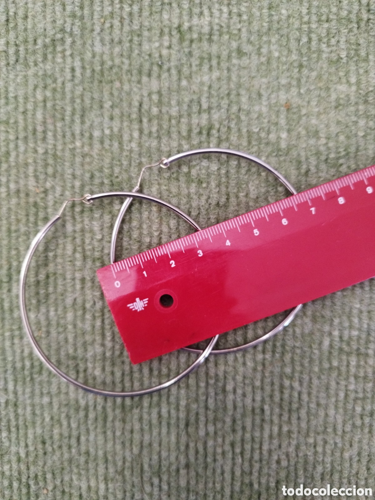Joyeria: Pendientes aro plateado - Foto 1