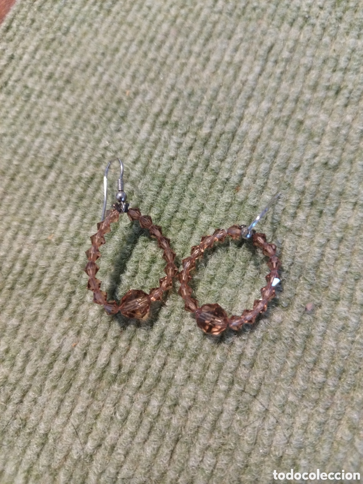 Joyeria: Pendientes cuentas cristal - Foto 1