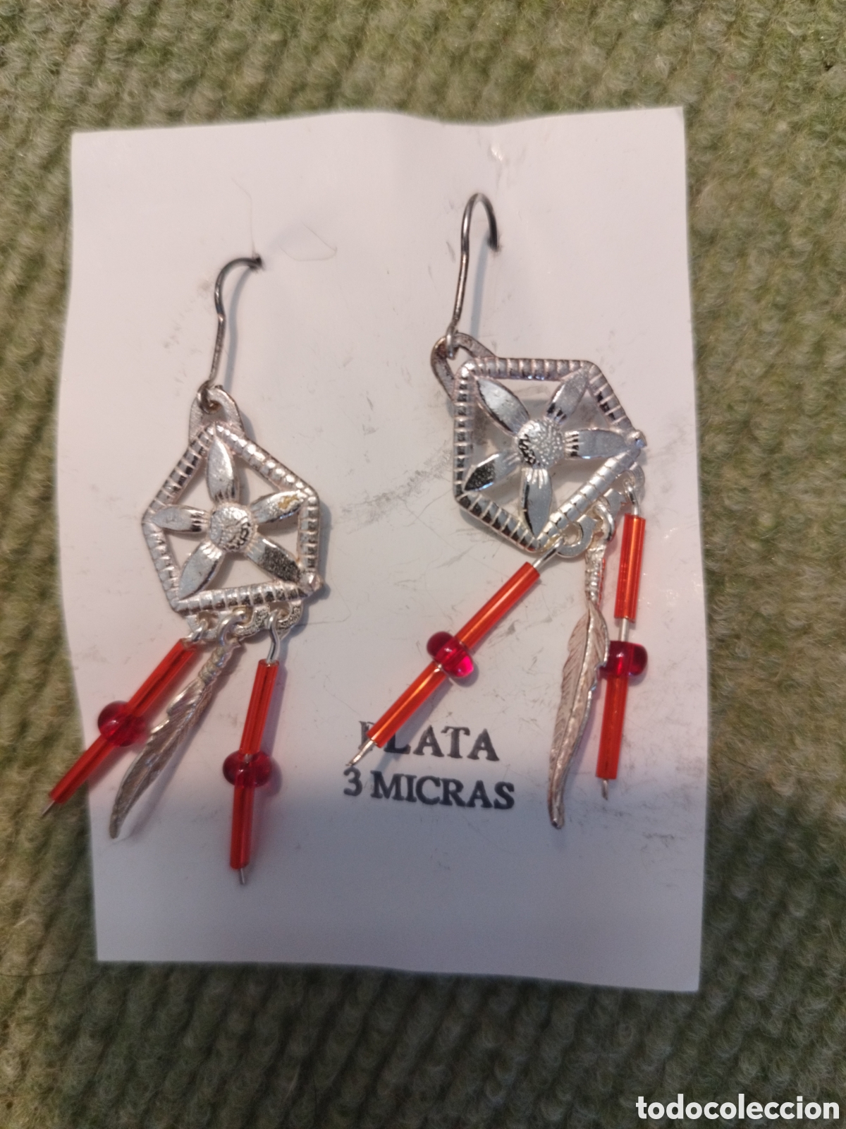 Joyeria: Pendientes plata plumas - Foto 1