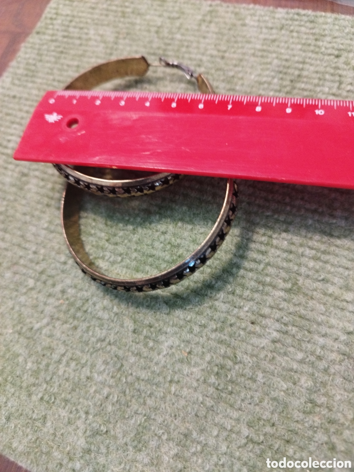 Joyeria: Pendientes aro estrella calados - Foto 1