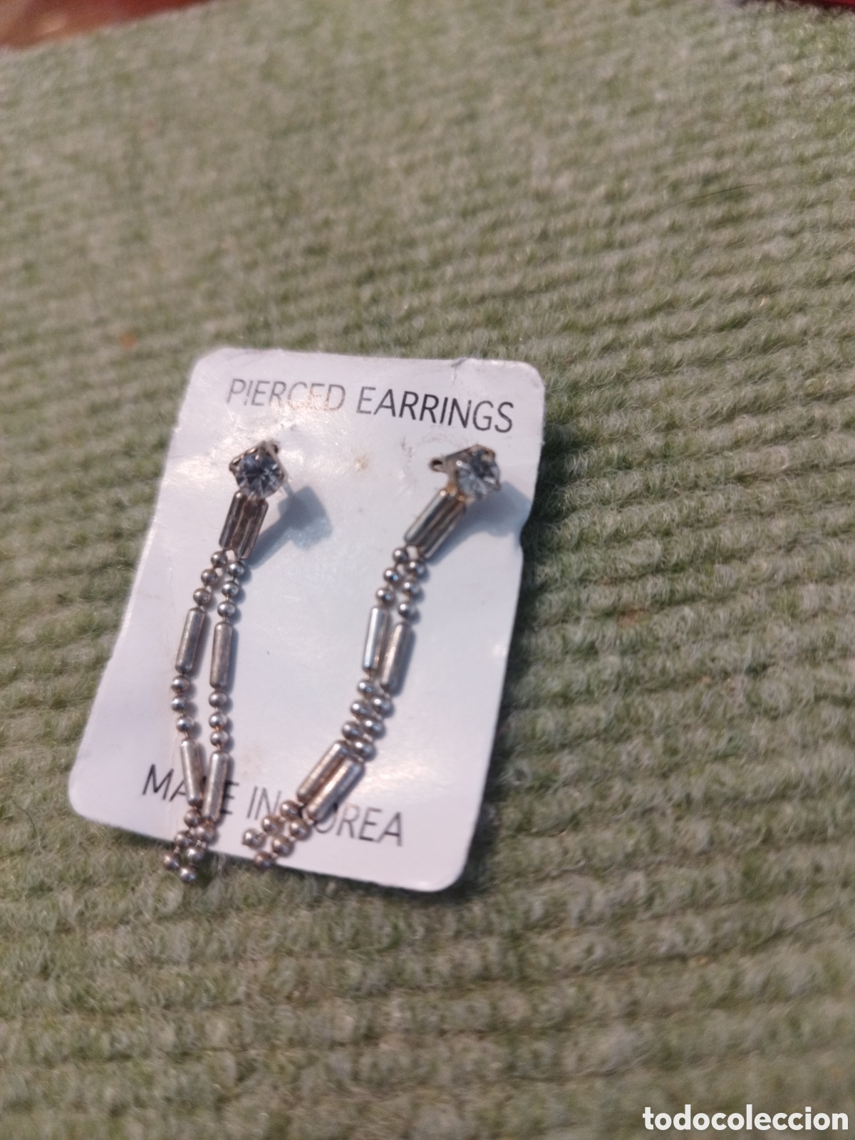 Joyeria: Pendientes cadenita y brillantito - Foto 1