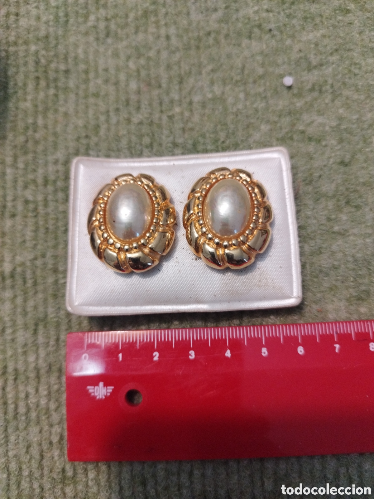Joyeria: Pendientes perla vintage - Foto 1