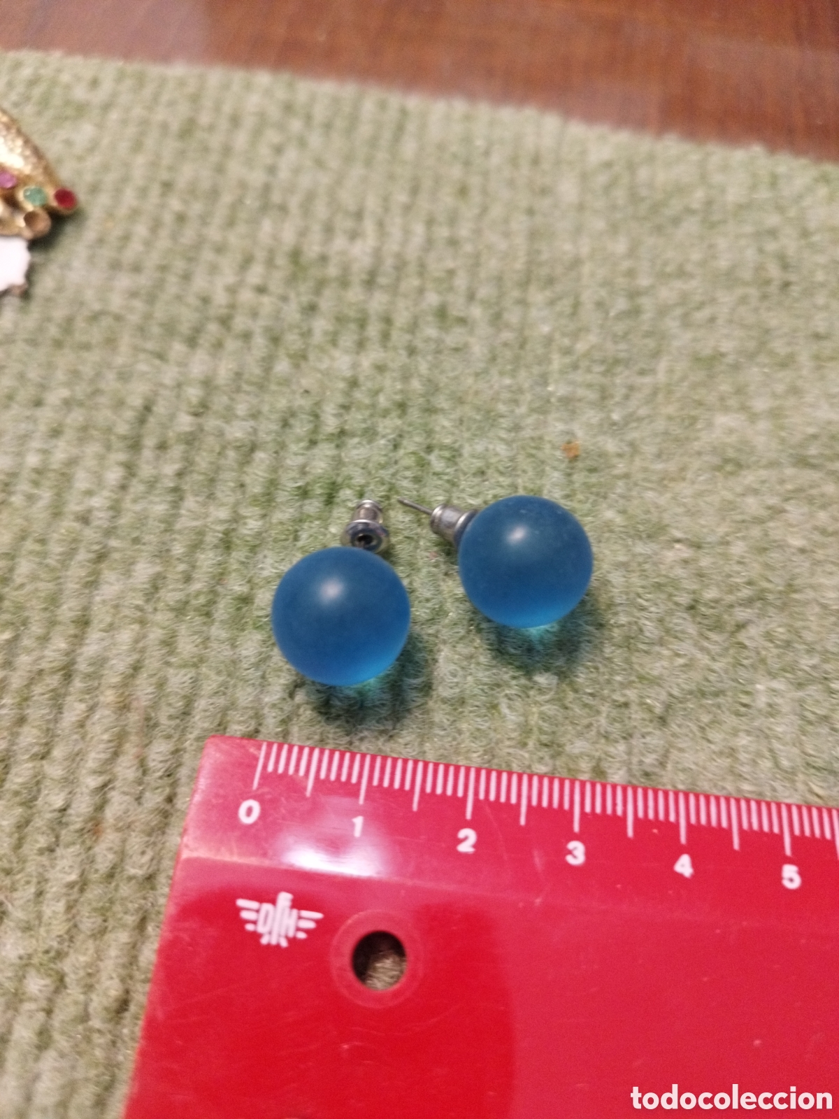 Joyeria: Pendientes bola bot&oacute;n - Foto 1