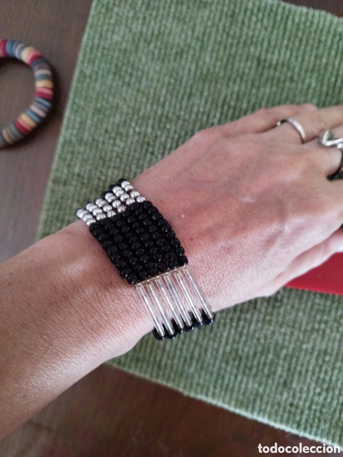Joyeria: Pulsera cuentas el&aacute;stica - Foto 1