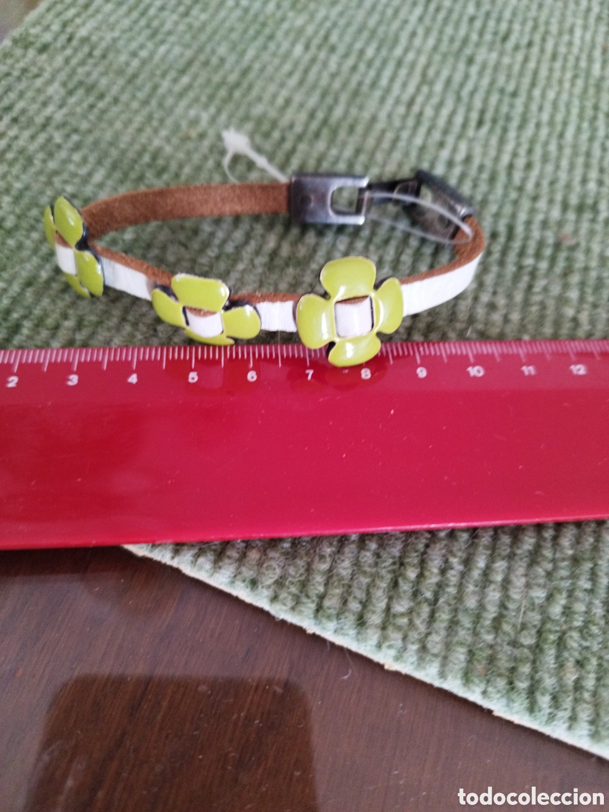 Joyeria: Pulsera cuero flores - Foto 2