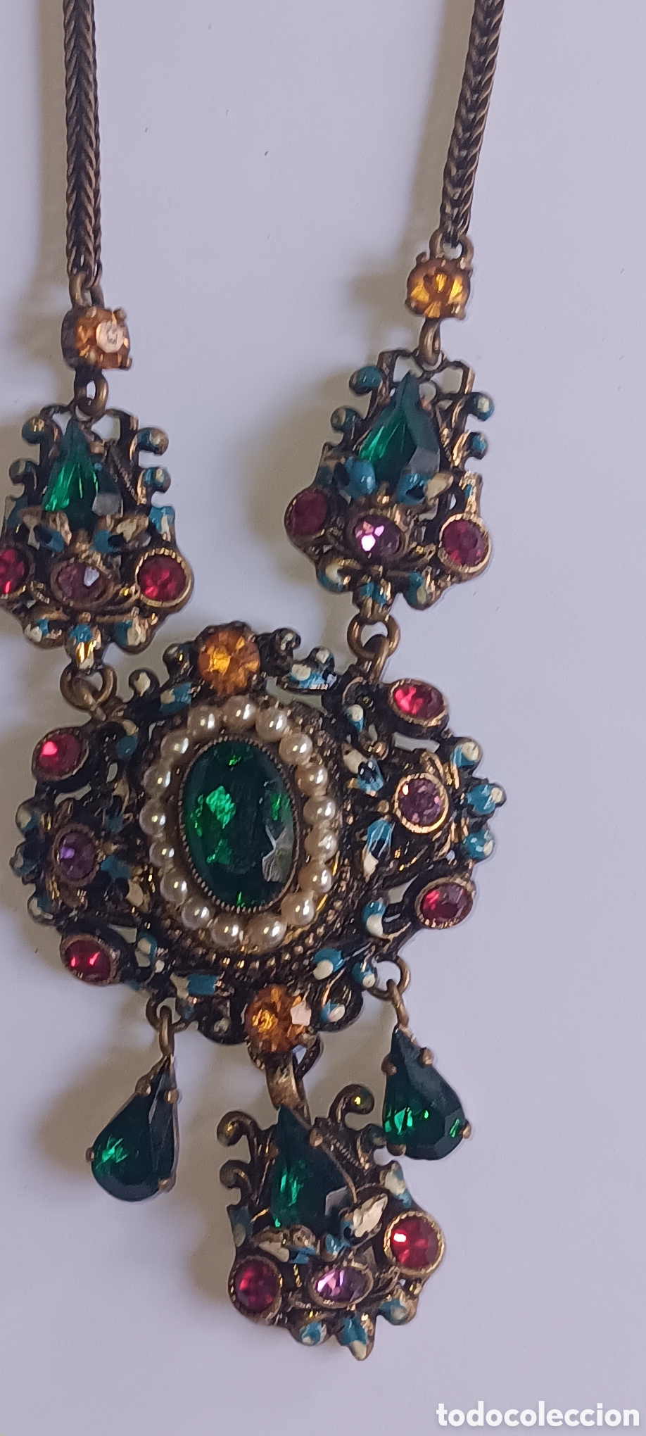Joyeria: Colgante y pendientes vintage - Foto 11