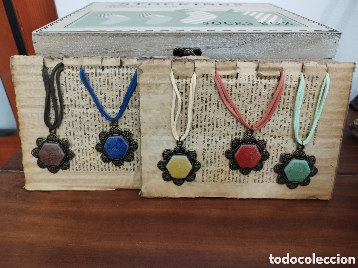 Joyeria: Gargantilla chocker mosaico hexagonal de Janil - Foto 1