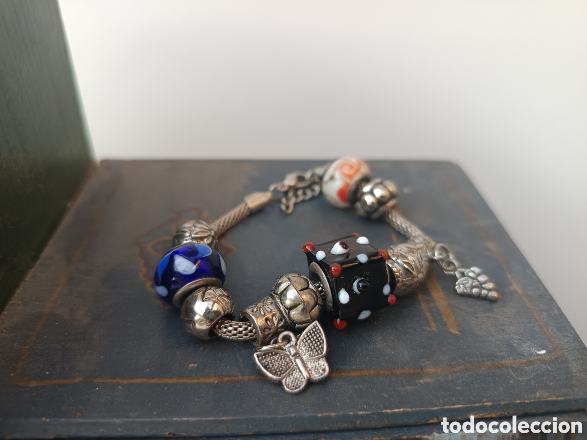 Joyeria: Pulsera tipo cuentas cristal de Murano - Foto 1