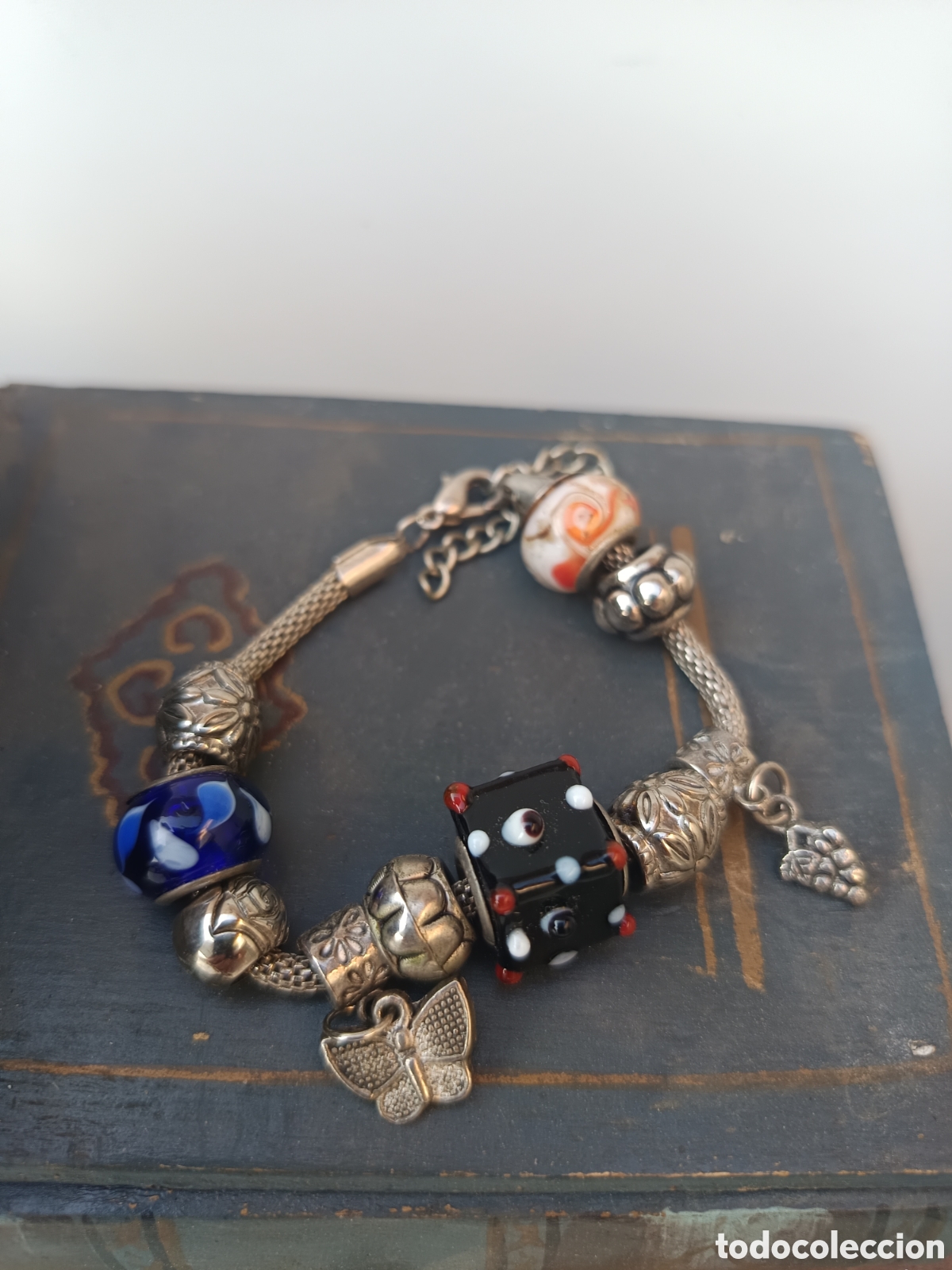 Joyeria: Pulsera tipo cuentas cristal de Murano - Foto 3