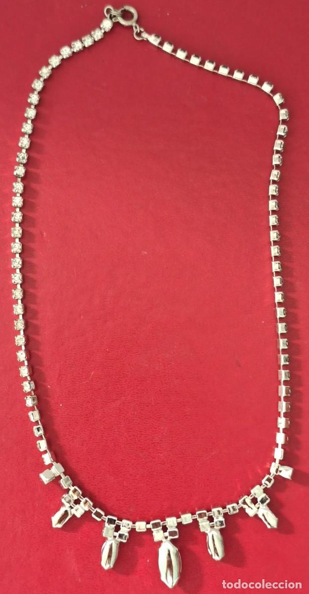 Joyeria: Gargantilla Plateada Diamantina &mdash; Brillo Elegante - Foto 2